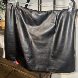 Abercrombie & Fitch Sleek Black Mini Skirt